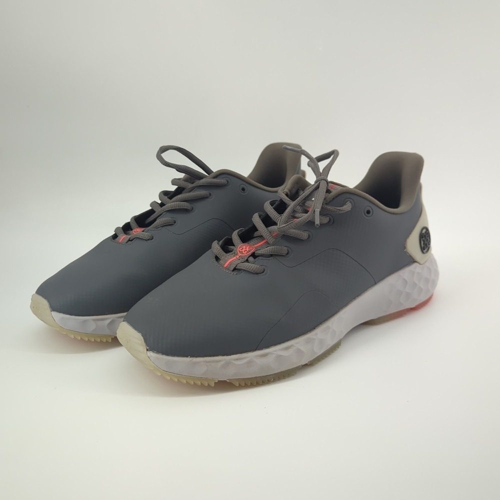 G/FORE MG4+ Golf Shoes Mens 9 Gray Spikeless Pray For Birdies Athletic Trainer